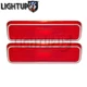 Pair Rear Side Marker Lights for 1972-1991 DODGE OMNI CHARGER PLYMOUTH