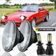 for Mazda RX-7 1979-1985 Pair 7inch LED Headlights High-Low Beam DRL Turn Signal