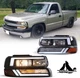 LED Headlights for 2000-2006 Chevy Tahoe Suburban 1500/2500 Front Projector Lamp