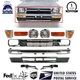 For 1992-1995 TOYOTA PICKUP 2WD Bumper Grille Valance Panel Bracket Lights 11pcs