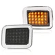 LED Smoke Lens Turn Signal Light Parking Lamp Left+Right For Hummer H2 2003-2009