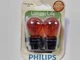 Philips 3057NALLB2 Longerlife Amber Turn Signal Lamp Light Bulb 3057 - 2 PACK