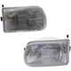 Headlight Set Fits 94 95 96 97 Mazda B2300 Left and Right With Bulb 2Pc