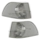 Front Indicator Lights Lamps Volvo V70 Estate 1996-2000 Clear Pair Left & Right