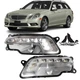 For 2010-2011 Mercedes Benz E250 E350 E550 LED Fog Lights DRL Bar Bumper Lamps