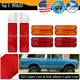 For 1967-1972 Chevy GMC Truck Lens Assembly Tail Light Backup Side Markers 8PCS
