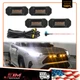 [ PLUG & PLAY ] 2019-2022 Toyota RAV4 LED Front Grille Smoked Amber Lighting Kit