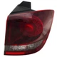 For Dodge Journey 2009-2020 Tail Light Passenger Side LED | w/ Black Trim | CAPA