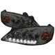 Fits 05-10 PONTIAC G6 Projector Headlight With Smoked Lens