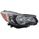 New Passenger Side Headlight For Subaru Impreza 2012-2014