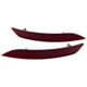 Rear Bumper Reflectors for 2021-2025 Ford Mustang Mach-E; CAPA Certified Rear Bumper Reflectors for 2021-2025 Ford Mustang Mach-E; CAPA Certified