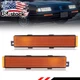 Turn Signal Lights 2X Amber Front Bumper For 1982-1996 Oldsmobile Cutlass Ciera