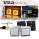 For 1994-1998 Chevy C/K 1500 2500 3500 Clear Amber LED Corner Side Marker Lights