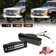 2PC Smoke Sequential Switchback LED Front Signal Lights For 84-89 Toyota 4Runner