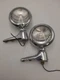 1949-51 Mercury Fog Lights & Brackets w/ Working  12v Bulbs.
