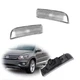 2x Front Fender Bumper Side Marker Reflector Light Clear For VW Tiguan 2009-2017