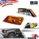 Turn Signal Light Set For 2008-2012 Jeep Liberty Front Left and Right Amber Pair