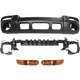 New Set of 3 Front Bumper Cover Kit Fits 2002-2004 Jeep Liberty