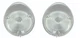1969 Camaro Parking Light Or Turn Signal Lens, Pair, GM Licensed