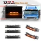 5PC Smoked Lens Amber LED Cab Roof Marker Light For 04 VN/03-20 Volvo VNL Trucks