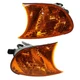 For 1999-2001 BMW 323i E46 Parking/Signal Light Pair w/ Amber Lens | BM2520106