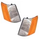 For 93-98 Grand Cherokee Park Corner Light Turn Signal Marker Lamp Assy Set PAIR
