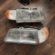1988, 1989, 1990, 1991 Honda CIVIC Crx  OEM Head Lights  Stanley Glass Pair 