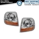 Corner Marker Light Set Driver & Passenger Side Fits 2001-2003 Ford F-150