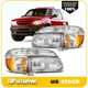 Headlights Assembly For 1995-2001 Ford Explorer 1997 Mercury Mountaineer Pair