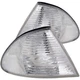 ANZO Corner Lights Fits 1999-2001 BMW 3 Series E46 Euro Corner Lights Chrome