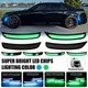 4x LED Side Marker Lights Front Rear Bumper For 2015-2023 Chrysler 300 300C 300S 4x LED Side Marker Lights Front Rear Bumper For 2015-2023 Chrysler 300 300C 300S