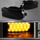 Smoke Lens LED Front Bumper Turn Signal Lights For 1999-2001 Subaru Impreza RS