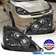 Fits 2004-2005 Toyota Sienna Black Headlight Lamp Replacement Left+Right