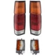 Tail Light Kit For 1990-1994 Nissan D21 95-97 Pickup LH RH Amber Clear Red
