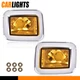Fit For 2003-08 Hummer H2 1Pair Front Parking Signal Light Lamp LH&RH Orange