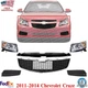 For Chevrolet Cruze 2011-2014 Front Bumper Grille + Headlight & Fog Lamps Covers