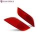 2PCS Rear Bumper Reflector Set For Subaru Crosstrek Impreza WRX XV 2008-2017