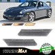 For Porsche 911 997 987 Cayman Boxster Sequential Amber LED Side Markers Clear
