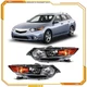 For Acura TSX 2009-2014 Headlight Assembly Black Housing Pair