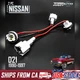 2 x FIT NISSAN NAVARA D21 PICKUP 90-97 CORNER LAMP LIGHT 2 WIRING SOCKET HARNESS