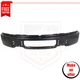 Front Bumper FO1002414 black steel for 2009-2014 Ford F-150 STX, XL, XLT