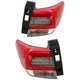 Driver & Passenger Outer Tail Light Assemblies 20-23 Subaru Crosstrek Impreza