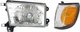 4RUNNER 99-02 HEAD LAMP LH Assembly Halogen 2-pc Kit with Corner Light
