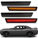 LED Bumper Side Marker Light Smoked Front & Rear  For 2015-2020 Dodge Challenger