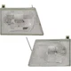 Left and Right Headlights For Ford E-350 Super Duty 1999-2007 Halogen w/ Bulb/s