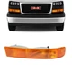 For 03-19 GMC Savana Parking Turn Signal Corner Light With New Bulb Driver Side