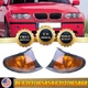 2ocs Turn Signal Lights Corner Light Pair For BMW E46 3-SERIES Sedan 2002~2005