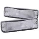 ANZO 511019 for 1989-1995 Toyota Pickup Euro Parking Lights Chrome