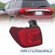 Left Driver Side Red Rear Tail Lights Brake Lamps For GMC Acadia 2017-2019