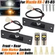 Side Marker Sockets & Halogen+LED Bulbs For 1981-1985 Mazda RX7 Coupe 2-Door L+R